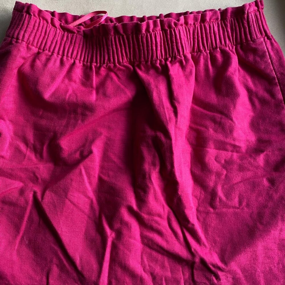 J. Crew sidewalk skirt fushcia size 6